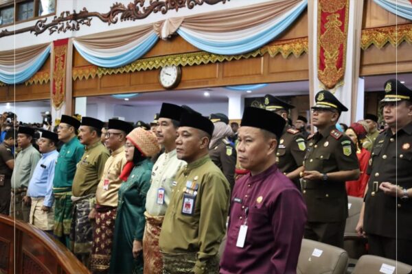 Sekda Sungai Penuh Alpian, Hadiri Paripurna HUT Ke-68 Provinsi Jambi
